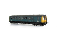 A picture of TDB975023 modified to match the prototype with headlight, nose handrails removed and white rims to wheels and buffers. Other details include: added drivers and passengers, steps added to bogies, detailed buffer beam at both ends, speedo cable, special effect on roof with mottling and paint flaking as per prototype and lamp brackets added. 