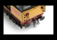 A picture of 58027 with livery errors corrected, mu sockets and nose handrails replaced with finer versions, pommels added to nose handrails, side handrails, renumbered and detailed buffer beam at one end