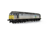 A picture of 47004 Full respray into faded Railfreight livery. Details include heavy fading, finer aerials, body lowered, etched fan and grills, renumbered, detailed buffer beam at one end, moulded nose handrails replaced with wire including pommels and nose catch added.