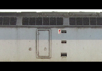 A picture of 47004 Full respray into faded Railfreight livery. Details include heavy fading, finer ariels, body lowered, etched fan and grills, renumbered, detailed buffer beam at one end, moulded nose handrails replaced with wire including pommels and nose catch added.