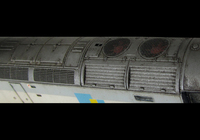 A picture of Close up of etched fan and grill