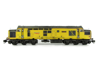 A picture of 97304 with bogie modification to reduce gap between body and bogies, battery box modification to represent ERTMS module, renumbered, speedo cable added, moulded roof grill replaced with etched fan and grill, semi detailed buffer beams at both ends, driver, boiler ports filled and smoothed over, finer ariels and brass oval buffers.
