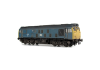 A picture of 25228 with detailed buffer beam at one end, etched fan and grill, battery box modification to create a more 3D version, nose end handrails replaced with finer versions, renumbered, and speedo cable added to one bogie