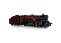 A picture of Jubilee 5690 in preserved condition. Added details include: moulded coal replaced with real coal, renumbered, detailed buffer beam at one end and etched nameplates and plaques