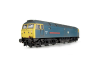 A picture of 47484 converted to a flush front example at one end with faded paintwork, driver, etched nameplates, body lowered, renumbered, detailed buffer beam at one end, moulded nose handrails replaced with wire including pommels and nose catch added.