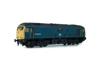 A picture of ADB968008 conversion to a plated over end door version with roof resprayed to black, etched work plates, battery box modification, body side steps plated over, detailed buffer beam at one end and semi detailed at coupling end, driver fitted, renumbered, slimmed down headcode discs with added catches. yellow handrails and speedo cable added.