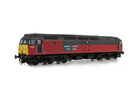 A picture of 47766 showing a full respray to RES livery including re-positioning of cantrail stripe. Details include: changed battery box, detailed buffer beam at one end and semi detailed buffer beam at coupler end, moulded nose handrails replaced with wire, renumbered, body lowered, finer aerials, moulded roof grills replaced with etched versions and nose catch added.