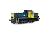 A picture of 14901 with full respray and conversion to dot headcode version with wipac lighting. Other details include detailed buffer beam and driver fitted.