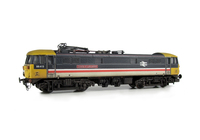 A picture of 86413 Converted to a 86/4 with a partial respray and relivery. Renumbered , front end modified, brass buffers, detailed buffer beam at one end and semi deatiled at coupling end, pommels added to handrails, change of panto to high definition version and driver fitted.