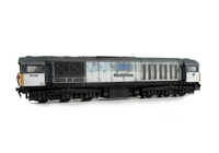 A picture of 58026 representing a very shabby loco with special effects of paint chipping. Livery errors corrected and grey bands resprayed to correct faded shades, renumbered, finer nose end sockets, pommels added to handrails, etched plaques, detailed buffer beam at one end with squared off buffer and semi detailed at coupling end.