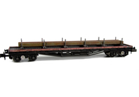 A picture of BDA Wagon with special effects of paint peeling and rust. Load added with straps.