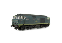 A picture of D7009 with detailed buffer beam, renumbered with metal numbers, etched work plates and change of headcode,