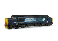 A picture of 37425 Details include bogie modification to reduce gap between body and bogies, moulded roof grill replaced with 3D etched fan and grill, etched nameplates, finer aerial, speedo cable added, driver, detailed buffer beam at one end and semi detailed at coupling end, 3D cap on nose with glass/white headcode dots and snowploughs.