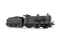 A picture of 43920 heavily weathered. Added details include: moulded coal replaced with real coal, etched depot plaques/work plates and detailed buffer beam at one end.