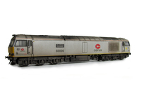 A picture of 60006 Full respray into Corus silver. Details include: detailed buffer beam at one end and semi detailed at coupling end, etched plates, renumbered, body lowered and driver fitted. 