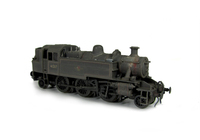 A picture of Ivatt Heavily weathered with special effects. Moulded coal replaced with real coal, loco crew, renumbered, detailed buffer beam and etched depot plaques fitted