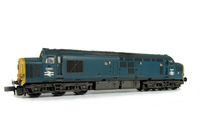 A picture of D6831 Details include bogie modification to reduce gap between body and bogies, moulded roof grill replaced with 3D etched fan and grill, frost grill, speedo cable added, renumbered, headcode changed, nose handrails/catches added and semi detailed buffer beam at both ends. 