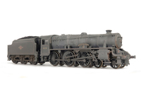 A picture of 45154 Added details include: renumbered, etched plates, moulded coal replaced with real coal, loco crew, etched depot plaques/work plates and detailed buffer beam.