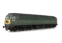 A picture of D1626 Renumbered with detailed buffer beam at one end and semi detailed at coupling end, driver fitted, moulded nose handrails replaced with wire, body lowered, nose catch and etched 3D fan and grill fitted.