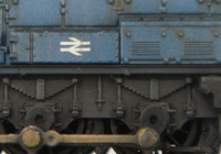 A picture of Close up of class 08 underframe