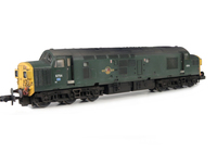 A picture of D6754 Details include: respray of nose end to yellow, semi detailed buffer beam at both ends, nose end etched headcode surrounds, change of headcode, moulded roof grill replaced with 5 part etched fan and grill, bogie mod to reduce gap between body and bogies, frost grill, speedo cable added and renumbered. 