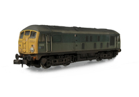A picture of D5038 with semi respray to full yellow ends, extra fuel cap on battery box, semi detailed buffer beam at both ends, renumbered, headcode discs slimmed down and extra catches added, etched workplates, etched 3D roof grill with fan and speedo cable added..