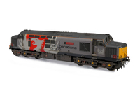 A picture of 37800 with full respray into Europhoenix livery. Modifications include; body window plated over and nose end modified. Other Details include bogie modification to reduce gap between body and bogies, moulded roof grill replaced with 3D etched fan and grill, speedo cable added, driver, kick plates, detailed buffer beam at one end and semi detailed at coupling end, 3D cap on nose with glass/white headcode dots and buffers changed.