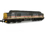 A picture of 37510 with full respray into Intercity livery. Other details include bogie modification to reduce gap between body and bogies, finer aerial added, speedo cable added, renumbered, semi detailed buffer beam at both ends and snowploughs.