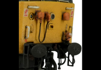 A picture of 50012 Added details include; renumbered, driver, mu cable replaced, multiple jumper socket changed to correct type, speedo cable added, etched plates, moulded roof grills replaced with 3D fan and grill and detailed buffer beam.