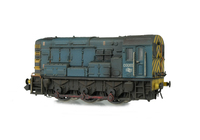 A picture of D3202 Renumbered, recess on door, detailed buffer beam including extra pipework under buffer at one end and semi detailed at coupling end, etched work plates and some livery modifications.