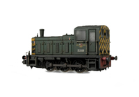 A picture of D2199  faded paintwork, renumbered, detailed buffer beam with coupler pockets filled and semi detailed buffer beam at coupling end.