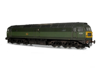 A picture of D1779 with detailed buffer beam at one end and semi detailed at coupling end, moulded nose handrails replaced with wire, body lowered, driver fitted, nose catch, etched work-plates and moulded roof grills replaced with etched 3D fan and grill.