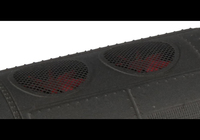 A picture of Close up of etched fan and grills