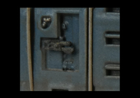 A picture of Close up of token catcher