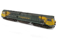 A picture of 70015 with detailed buffer beam at one end and semi detailed at coupling end, snowploughs mounted on cab, driver fitted and a multitude of extra detail added to the top of the bogie frames and bottom of the running plate.