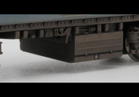 A picture of Close up of modified battery box with removal of water tanks.