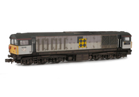 A picture of 58019 with semi respray of grey bands to correct faded shades, renumbered, re livery to coal sector, etched nameplates and plaques, semi detailed buffer beams at both ends and moulded roof grills replaced with 3D etched fan and grill.