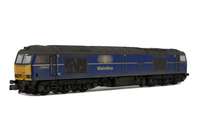 A picture of 60044 with semi detailed detailed buffer beam at both ends, snowploughs fitted with notch for couplers, driver fitted, etched plates and body lowered.