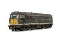 A picture of D5675 Added details include: door recess including token catcher, semi detailed at both ends, renumbered, headcodes changed, etched work plates and roof grills replaced with 3D etched fan and grill.
