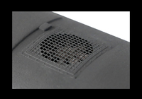 A picture of Close up of etched roof grills.