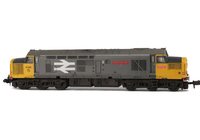 A picture of 37196 Full respray to RF livery with modification of boiler access panel and steps plated over. Other details include bogie modification to reduce gap between body and bogies, renumbered, etched nameplates, nose catches and semi detailed buffer beam at both ends.