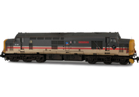 A picture of 37417 Full respray to Intercity livery. Other details include bogie modification to reduce gap between body and bogies, renumbered, etched nameplates/plaques. finer aerial, nose catches, snowploughs, moulded roof grill replaced with 3D etched fan and grill and semi detailed buffer beam at both ends.