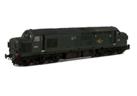 A picture of D6811 Details include: detailed buffer beam at one end and semi detailed at coupler end, nose end etched air horns and headcode surrounds. moulded roof grill replaced with 3D etched fan and grill, bogie mod to reduce gap between body and bogies, speedo cable added, driver, frost grill, etched work plates and renumbered. 