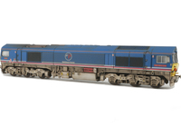 A picture of 59202 (Dapol) with added details; driver, etched plates, renumbered, moulded roof grill replaced with 3D etched version, small holes on nose filled and made good, detailed buffer beam and nose end handrails made finer.