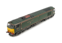 A picture of 60081 Details include: detailed buffer beam and semi detailed detailed buffer beam at the coupling end, snowploughs fitted at coupling end with notch for couplers, white piping added to bogies, driver fitted, etched plates and body lowered.
