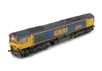 A picture of 66704 with driver fitted and semi detailed buffer beam added at coupling end. 