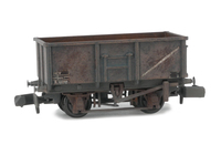 A picture of with special effects of rust and peeling paint.