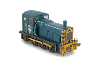 A picture of 03128 renumbered, driver, yellow buffer beams, detailed buffer beam with coupler pockets filled and semi detailed buffer beam at coupling end.