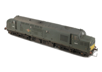 A picture of D6819 Details include: renumbered, finer nose end handrails and catches added, detailed buffer beam at both ends with wire couplers, etched silver headcode surrounds. moulded roof grill replaced with 3D etched fan and grill, bogie mod to reduce gap between body and bogies, speedo cable added, driver, frost grill, etched work plates and shed plates.