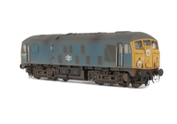 A picture of 24081 with detailed buffer beam at one end and semi detailed at coupling end, driver fitted, renumbered, headcode discs slimmed down and etched workplates